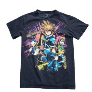 Kingdom Hearts Anime Short Sleeve T-shirt